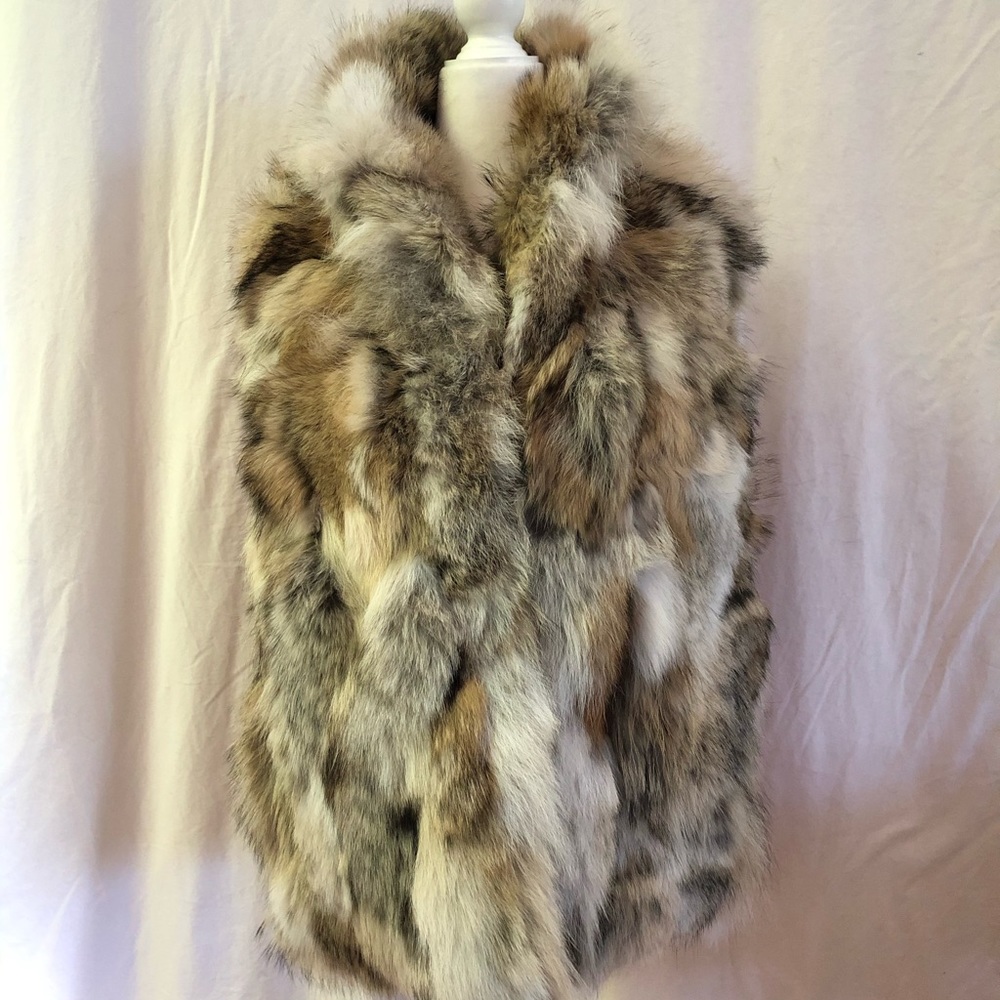 SOLD Haute Hippie BEAUTIFUL Coyote Fur Vest